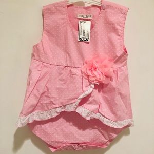 Baby Girl Pink Romper 18-24months